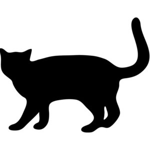 Cat Outline Clip Art - ClipArt Best