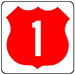 U.S. Markers: National and Regional Highways