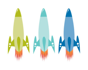 Rocket Ship Poster