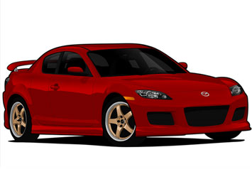 Car vector illustration tutorial - Car Body Design