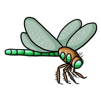 FREE Dragonfly Clip Art 24