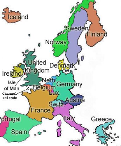 Of Europe To Print And C O L R