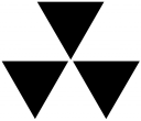 Royalty Free Triangle Symbol Clipart