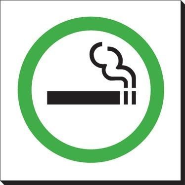 Wholesale Symbol Sign - Smoking 6" x 6" China Supplier - #