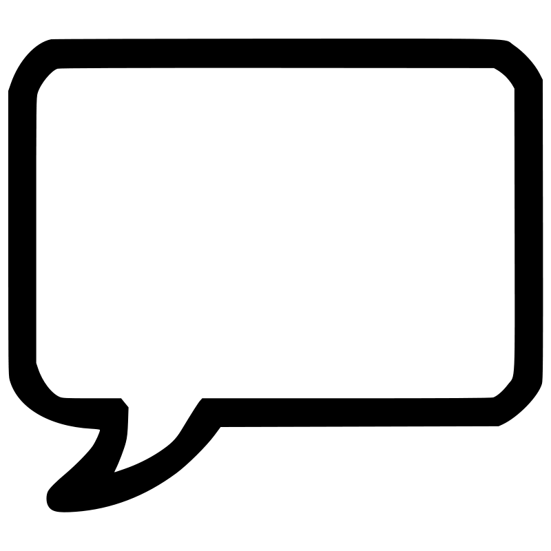 Clipart - Speech 1