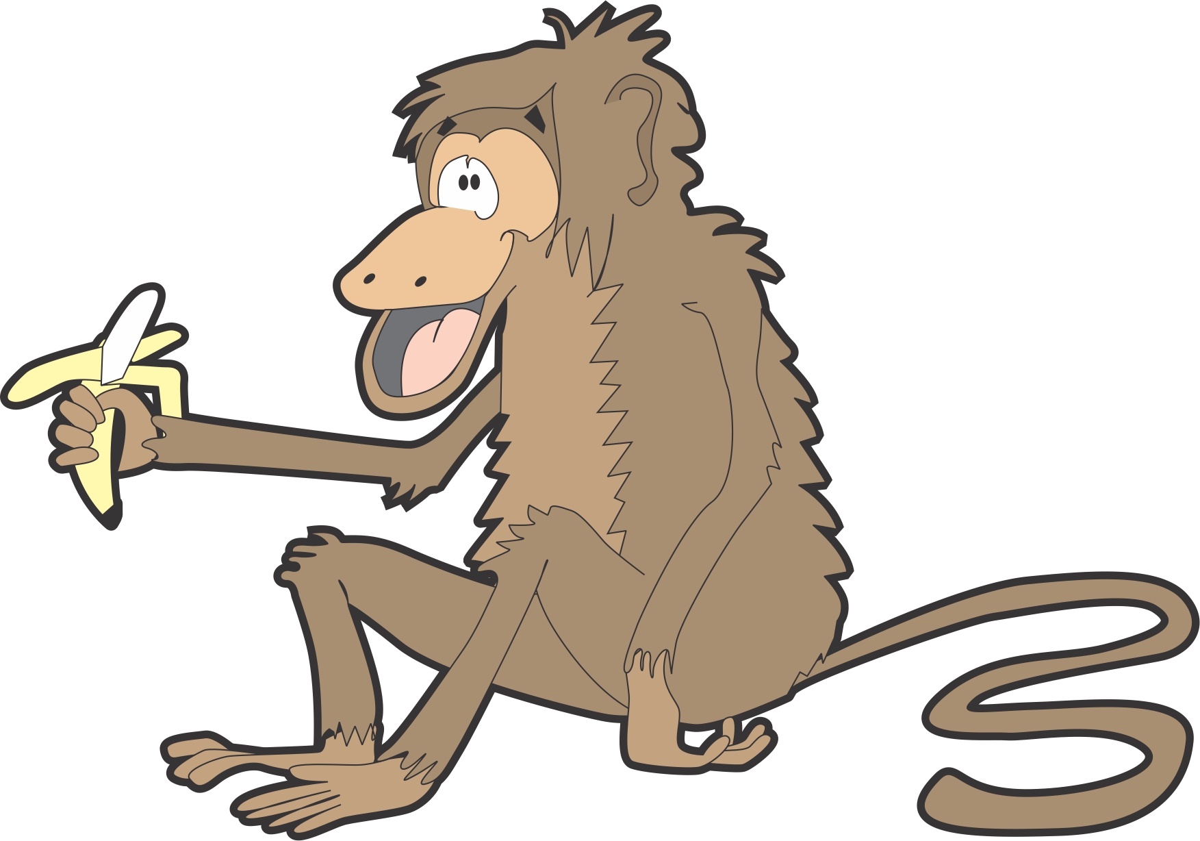 Cartoon Monkey