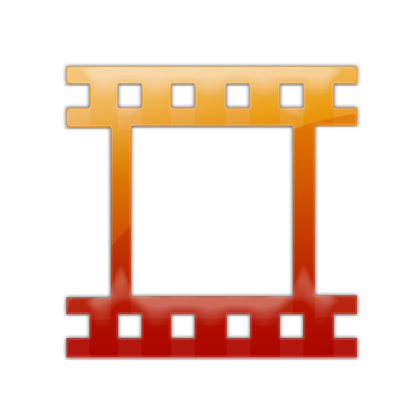 043955 Firey Orange Jelly Icon Sports Hobbies Filmstrip Png