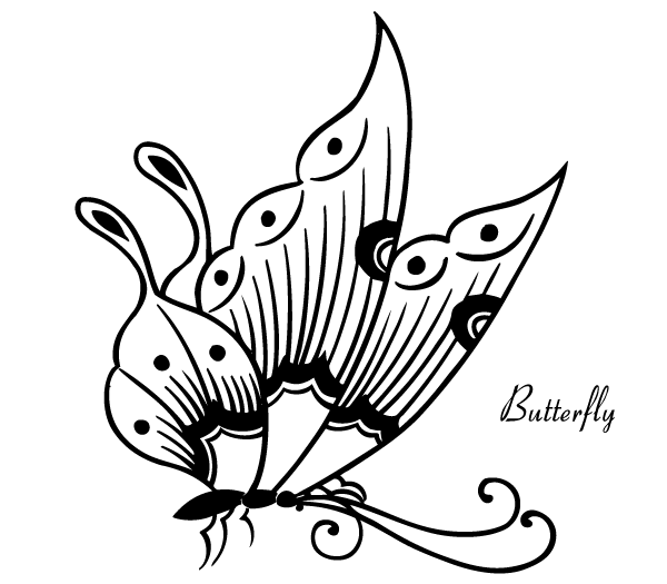 Free Butterfly Vector Image | Download Free Vector Art