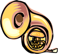 Free Horns and Flugelhorns Clipart. Free Clipart Images, Graphics ...