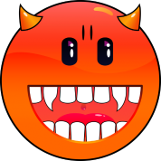 devil smiley (A1, DDP) T-Shirt ID: 6167750