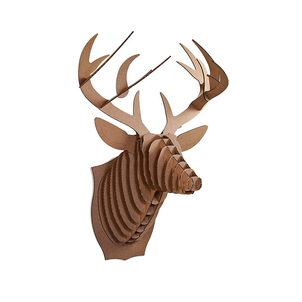Bucky Deer Trophy Head by Cardboard Safari | Fab.