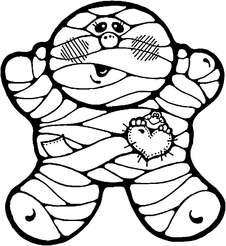 Skulls Coloring Pages for Halloween - Plus Skeletons and Mummy ...