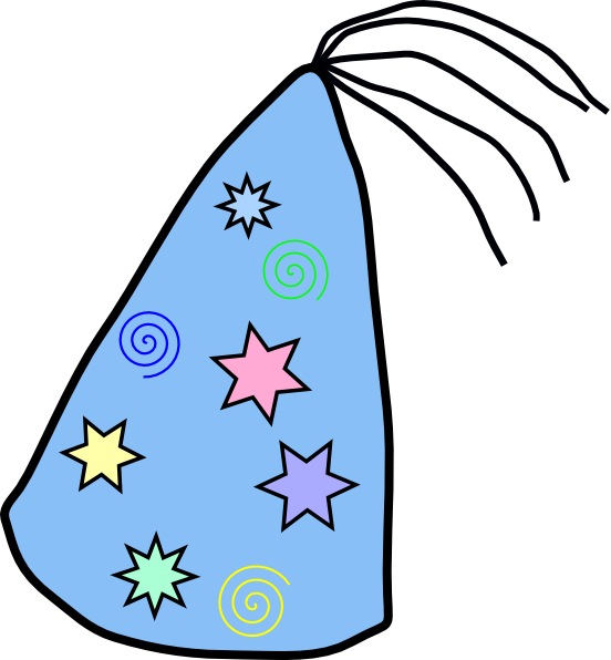 Party Hat clip art - vector clip art online, royalty free & public ...