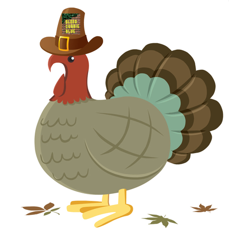 Happy Thanksgiving From BCB - Bleed Cubbie Blue