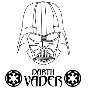 â?? Darth Vader Vector Logo / Free Download