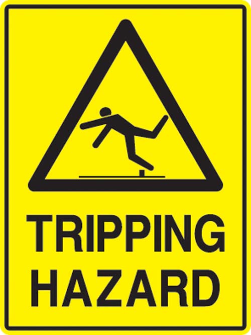 Tripping Hazard