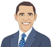 Barack Obama Clipart