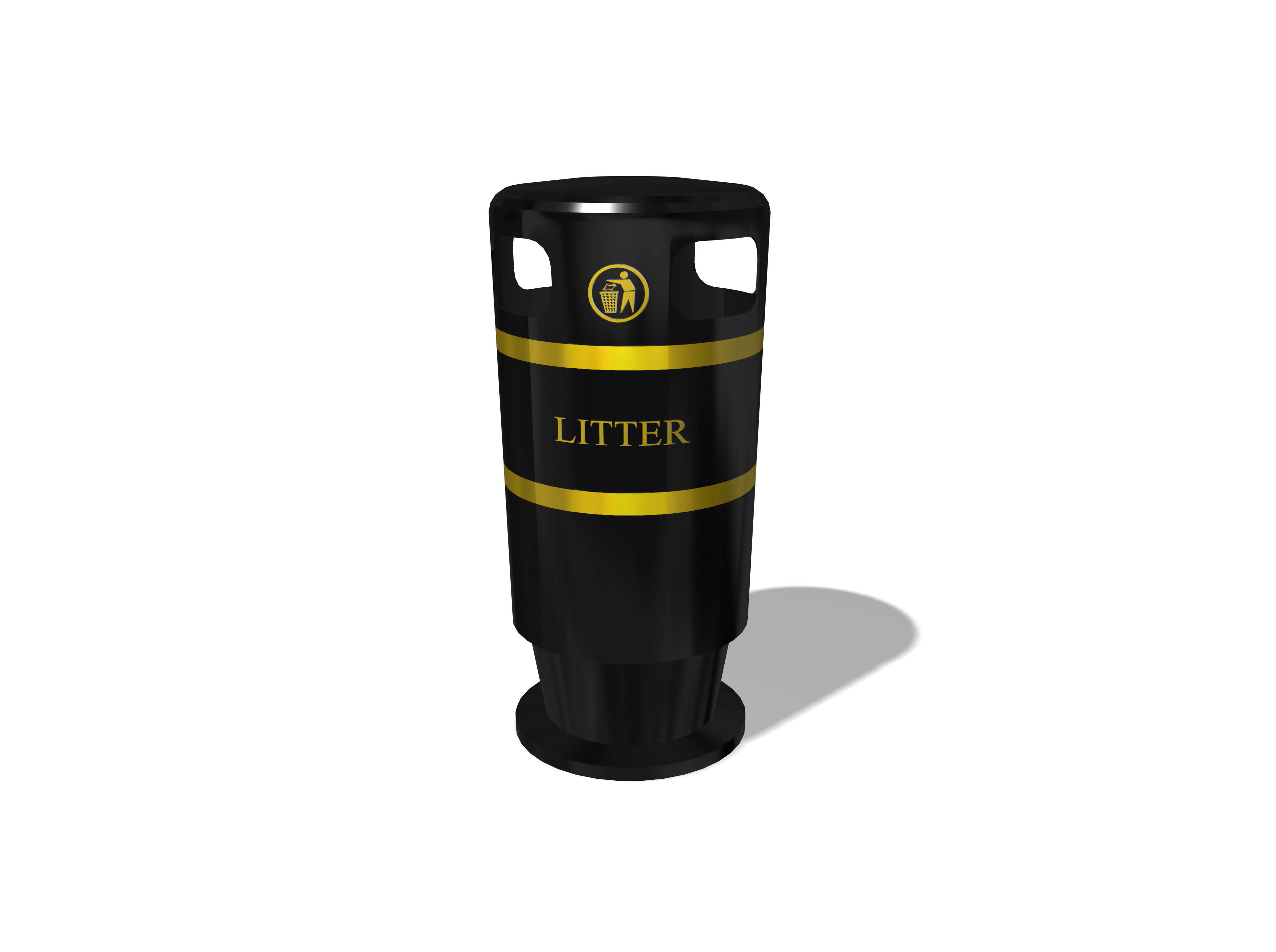 HAGS SMP | Knight Litter Bin