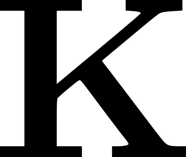Letter K Clipart