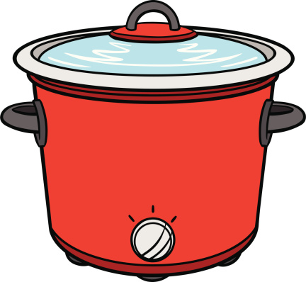 Crock Pot Clip Art, Vector Images & Illustrations