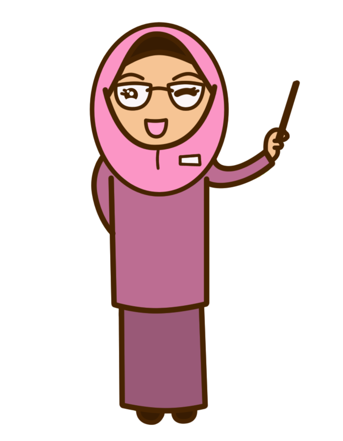 Cartoon teacher clipart