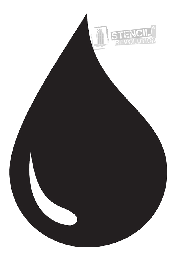 Raindrop Stencils on Stencil Revolution