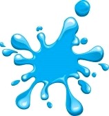 Splash water clipart