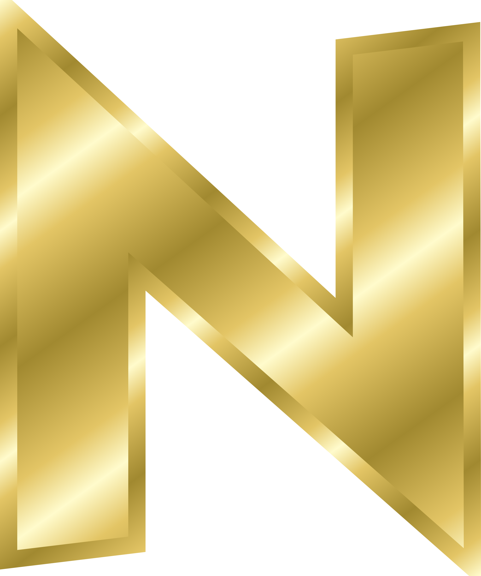 Clipart - Effect Letters alphabet gold