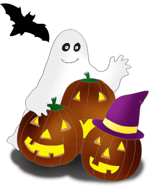 Funny Happy Halloween Clipart
