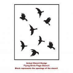 Flying Birds stencil template and craft stencil by Cutting Edge ...