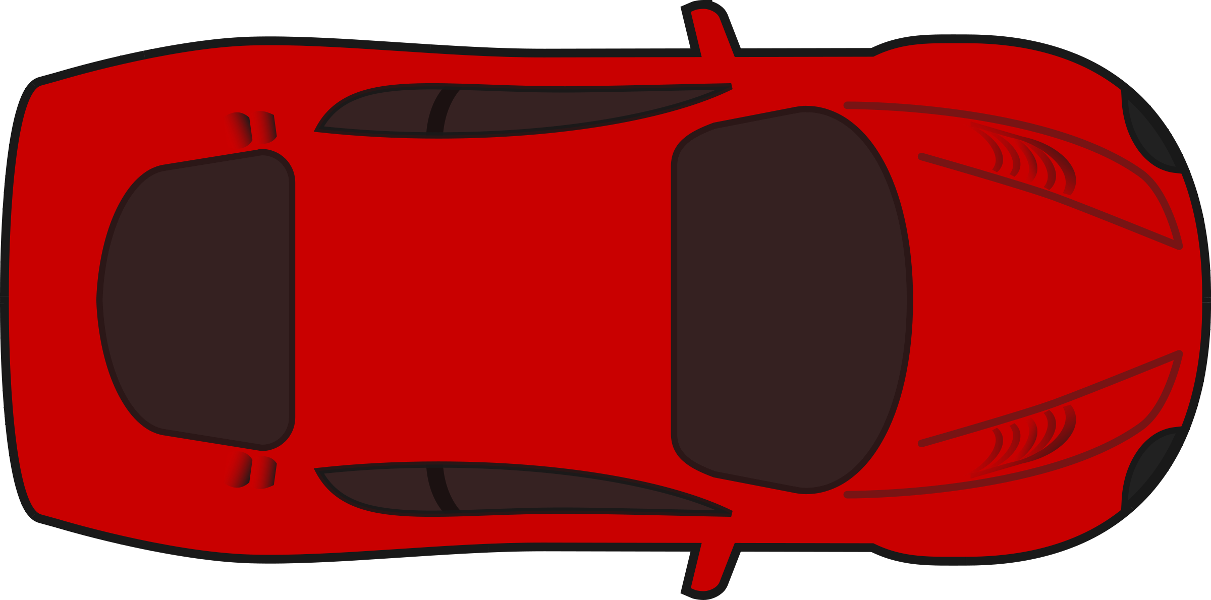 Car clipart back view transparent