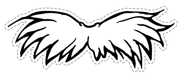 Mustache Coloring Page - AZ Coloring Pages