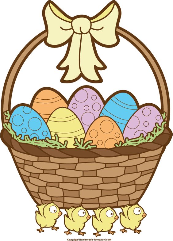 Baskets, Easter baskets and Black and white