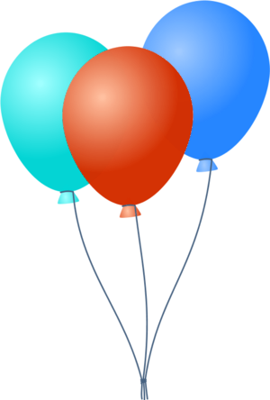 balloons - vector Clip Art