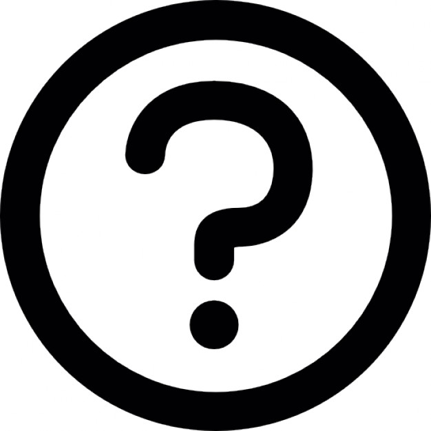 Question mark in a circle Icons | Free Download