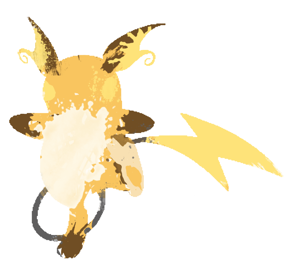 DeviantArt: More Like Umbreon Paint Splatter Graphics by HollysHobbies