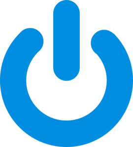 Power Button clip art - vector clip art online, royalty free ...
