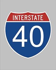 Interstate Highway Sign
