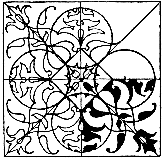 Renaissance Square Panel | ClipArt ETC