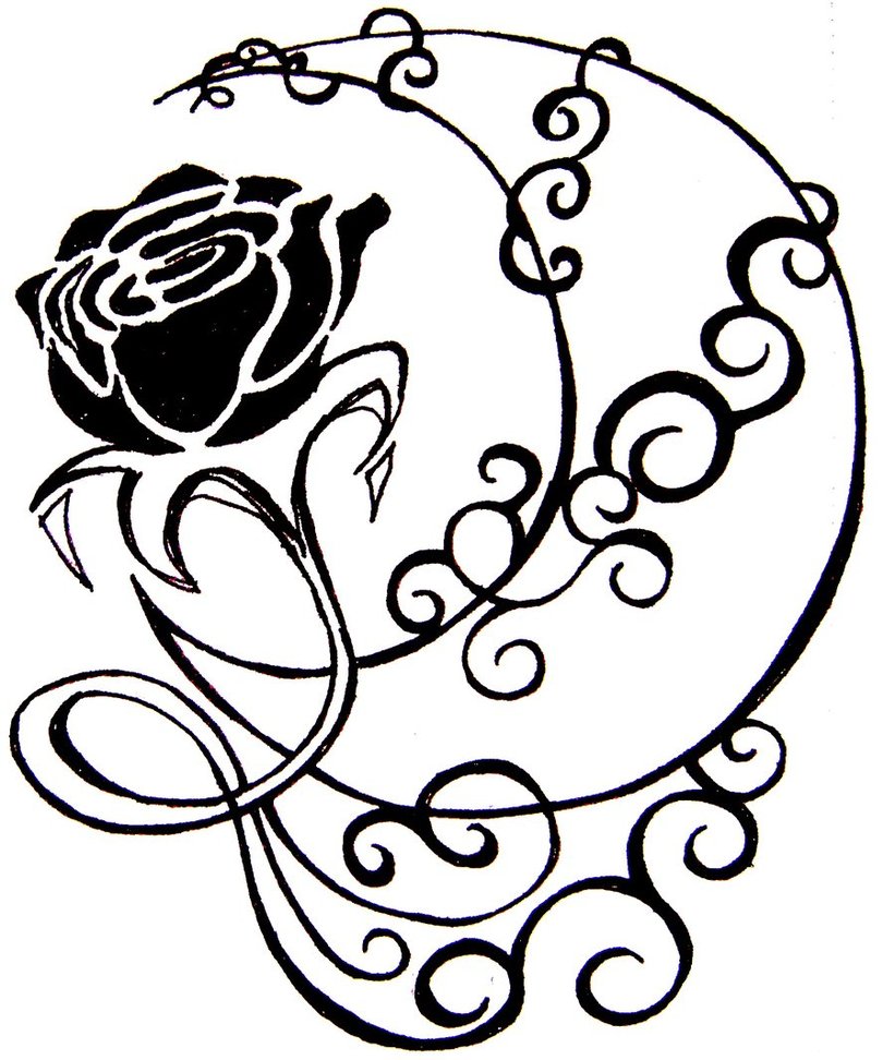 deviantART: More Like Moon and Stars Tattoo by