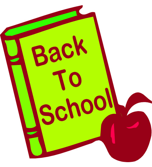 Free back to school clipart