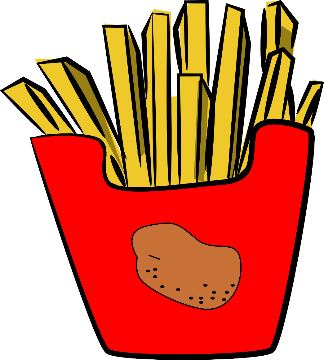 Clipart french fries