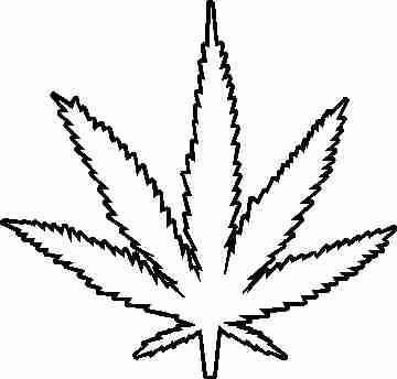 How To Draw Weed Leaf Step By Step - ClipArt Best