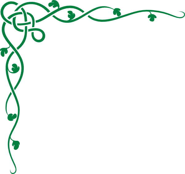 Shamrock clip art free border