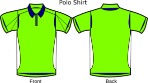 Polo Template 5s Lubetech Shirt Clip Art - vector ...