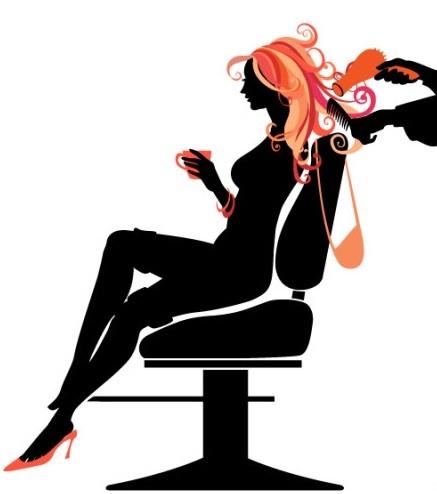 Hair Salon Clipart Black And White - Free Clipart ...