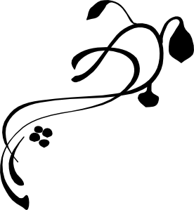 Vine Border Clipart Black And White - Free Clipart ...