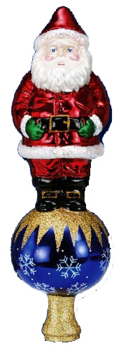 Merck Family's Old World Christmas Ornaments Tree Toppers
