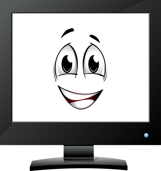 Happy Computer Clip Art | homeasnika.com