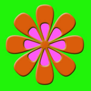 70s Flower - ClipArt Best
